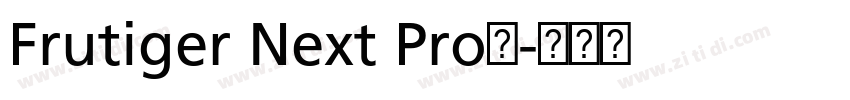 Frutiger Next Pro大字体转换 Frutiger Next Pro大字体转换